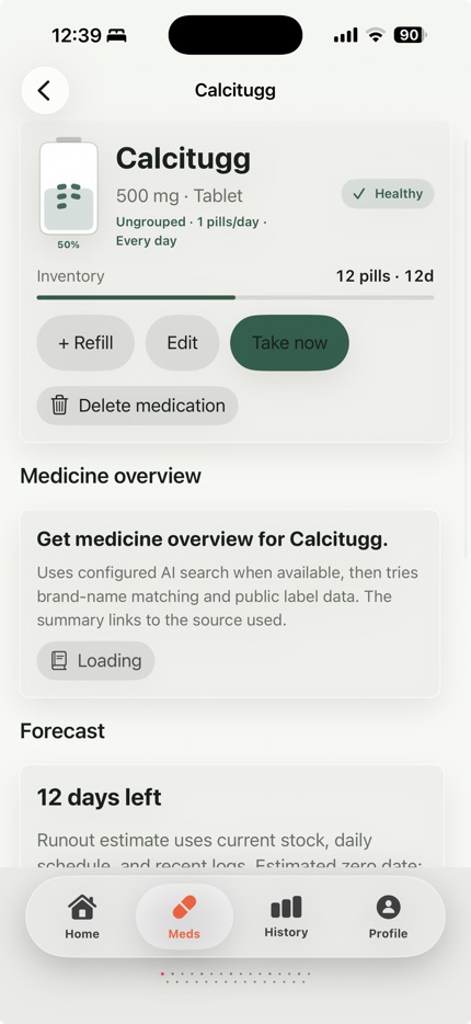 doserite app screen